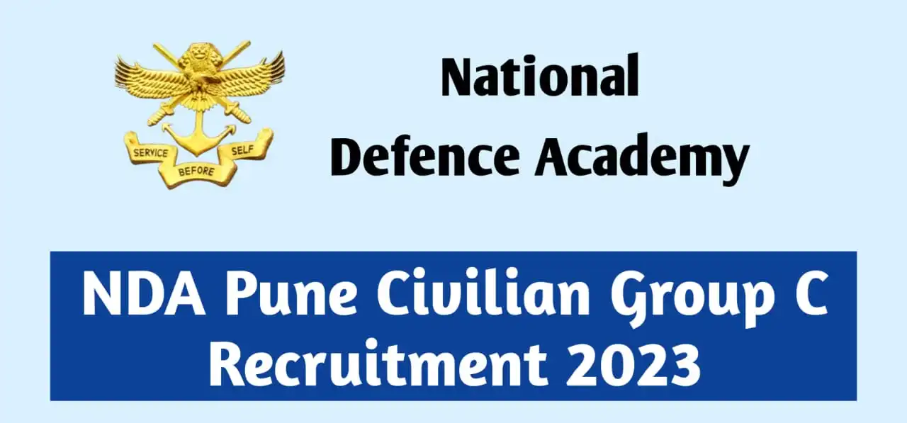 NDA Pune Group C Civilian Recruitment