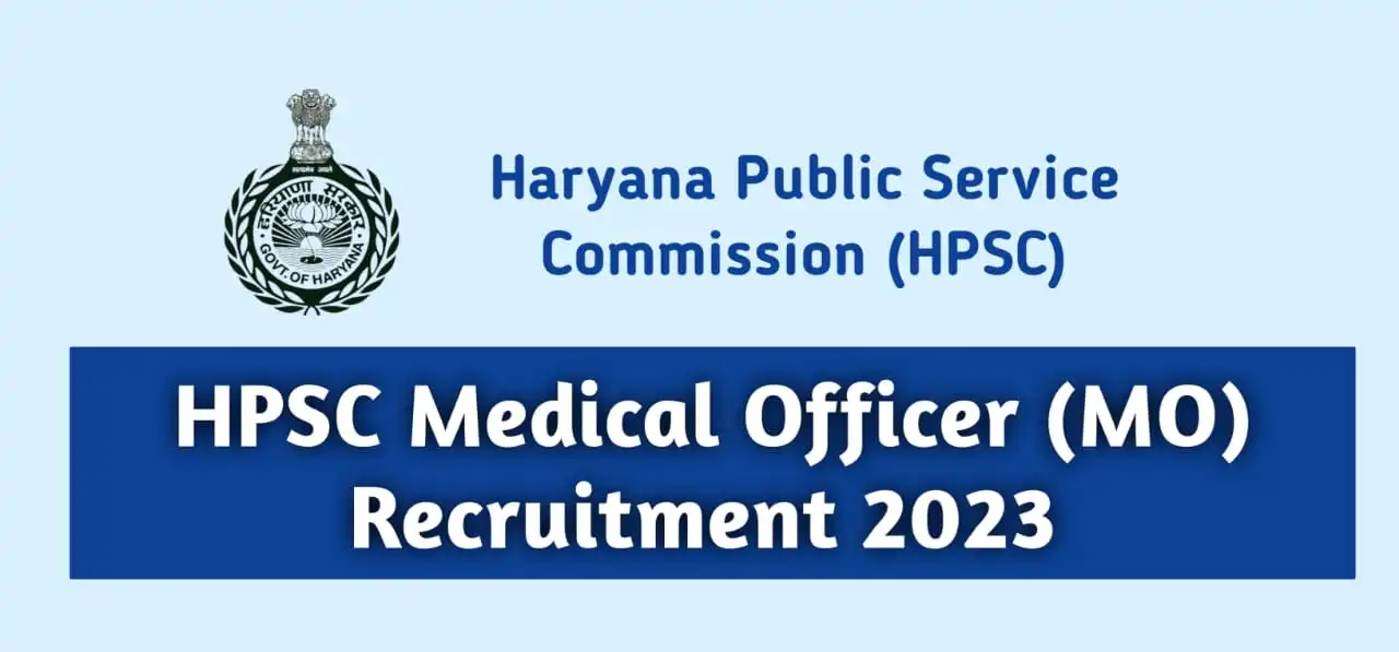 HPSC Medical Officer MO Recruitment 2023
