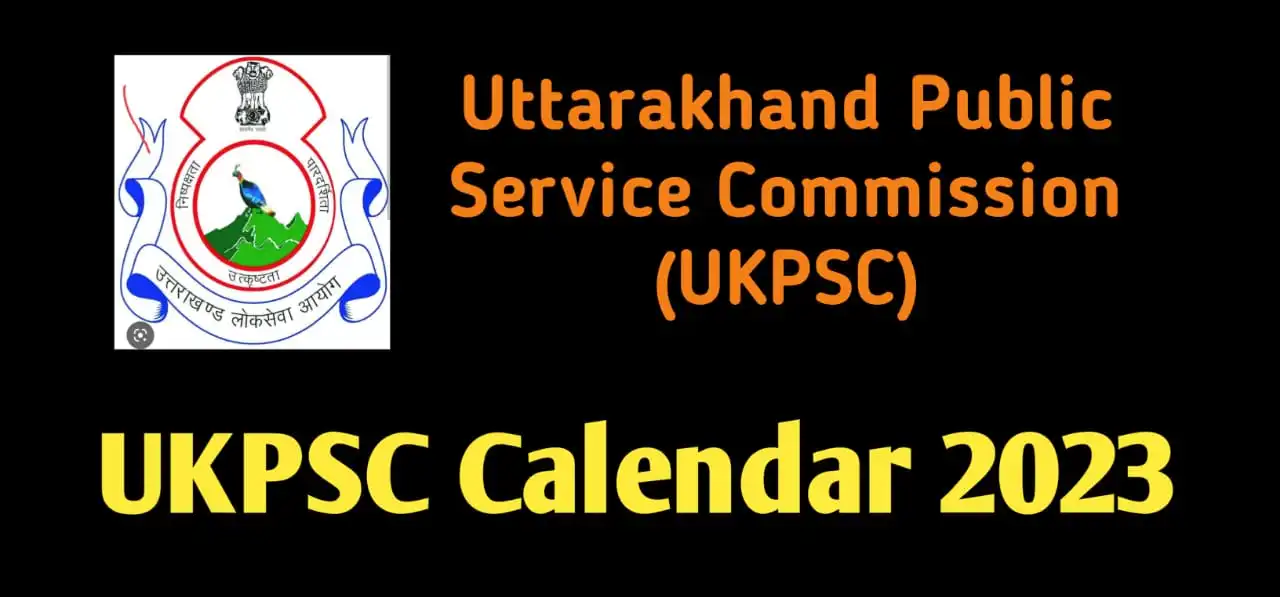 UKPSC Calendar 2023