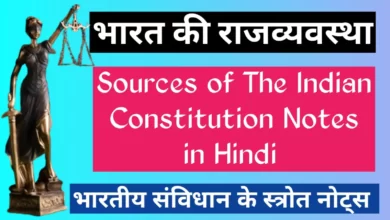 Sources of The Indian Constitution